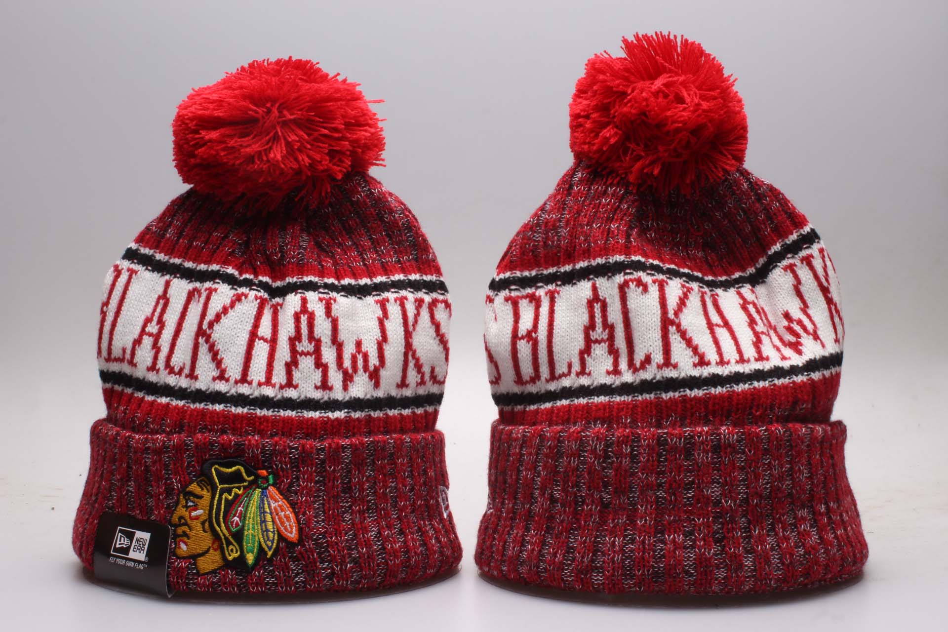 2020 NHL Chicago Blackhawks Beanies 18